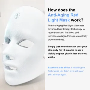 Anti-Aging Red Light Mask - Image 5