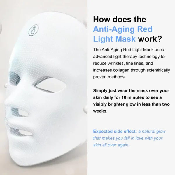Anti-Aging Red Light Mask