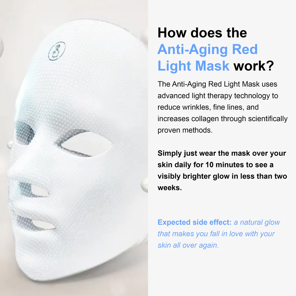 Anti-Aging Red Light Mask - Image 5
